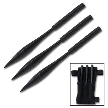 Picture of Black Dart Throwing Spike Set