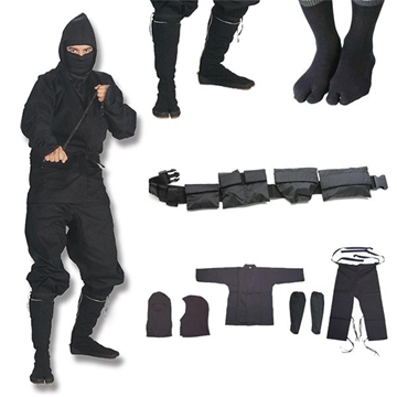 Picture of Shinobi Ninjutsu Stealth Ninja Uniform Gift Set